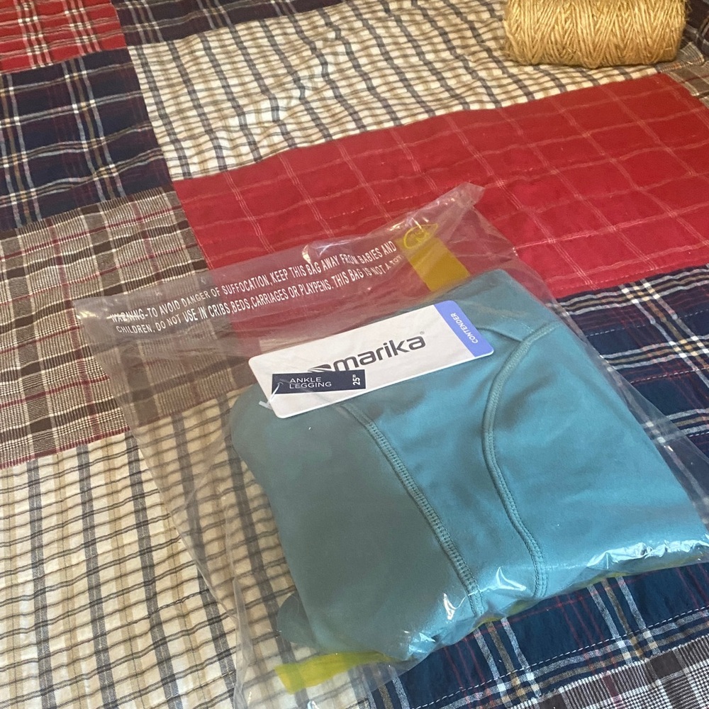 Marika Teal Athletic Leggings med - Picture 10 of 10